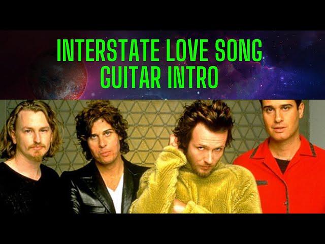 Interstate Love Song guitar intro explained [Stone Temple Pilots]