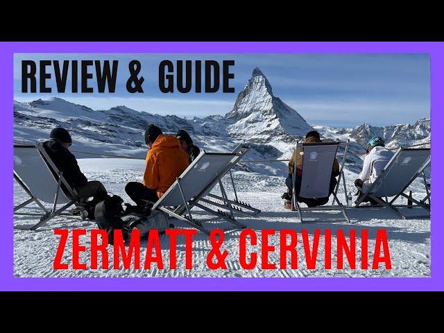 First impressions of skiing Cervinia & Zermatt. (Worth a visit but not in my top 10)