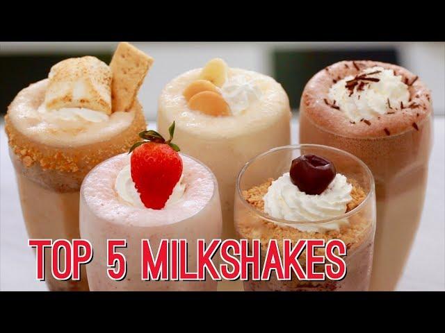 Top 5 Homemade Milkshakes - Gemma's Bigger Bolder Baking Ep  175