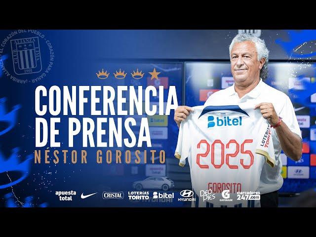 ️ CONFERENCIA DE PRENSA | Presentación oficial de nuestro DT Néstor Gorosito.