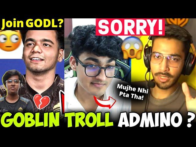 Goblin TROLL Admino  Godl New Player REVEAL?  Spower  #jonathangaming #spower