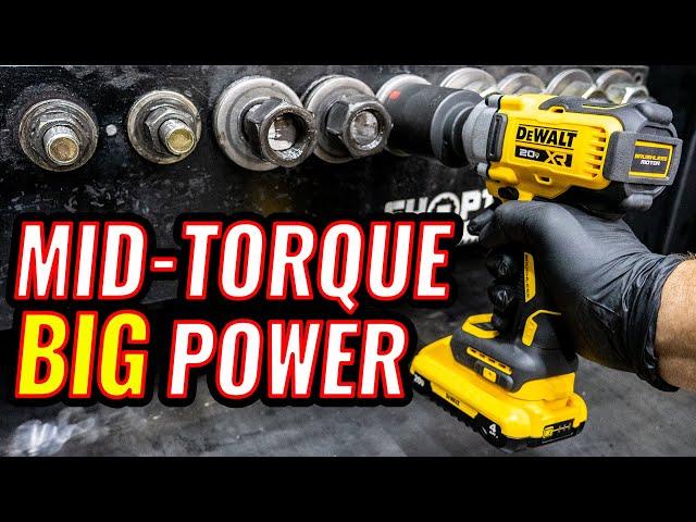 TORQUE MONSTER - NEW 20V XR DeWalt Mid Torque Impact Wrench Review [DCF891]