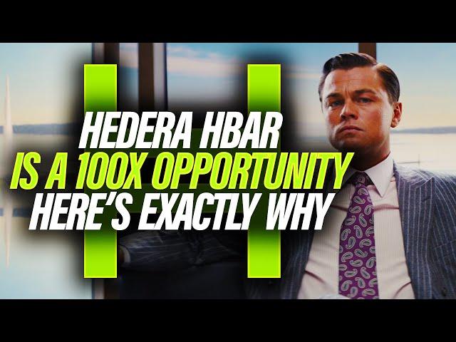 EXACTLY WHY HEDERA HBAR IS A 100X OPPORTUNITY