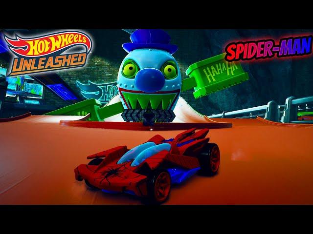 HOT WHEELS UNLEASHED! SPIDER-MAN IS BAD..