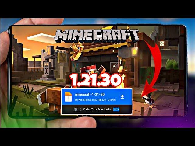 ماين كرافت 1.21.30 نسخة اصلية للجوال  | Minecraft 1.21.30 | تحميل |  اخر اصدار 