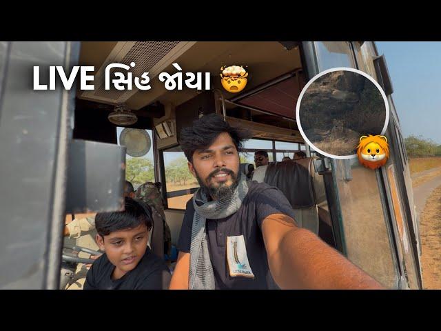 સાસણમાં આજતો સિંહ જોયા | દેવળીયા નેશનલ પાર્ક