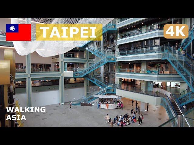  Taiwan, Taipei: Huarong Market, National Taiwan Science Education Center Walking Tour - 4K