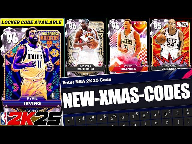 Hurry and Use the New Christmas Locker Codes for Guaranteed Free Pink Diamond and Free VC! NBA 2K25