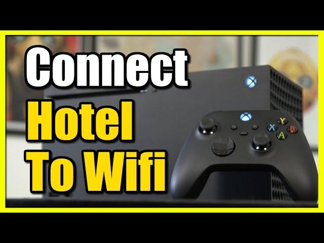 How to Connect to Hotel Wifi & Authenticate on Xbox Series X|S (Fast Tutorial)