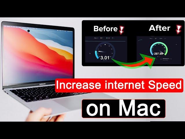 How to Boost Mac's Internet Speed in MINUTES! (2024 New Update)