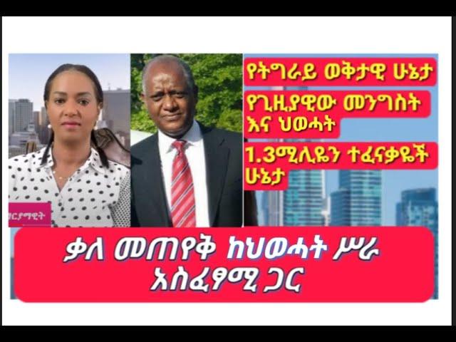 ቃለመጠየቅ ከህወሓት ሥራ አስፈፃሚ ጋር