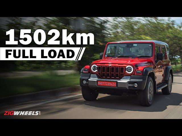 Mahindra Thar Roxx: 22-Hour Interstate Road Trip Vlog! | Zigwheels.com