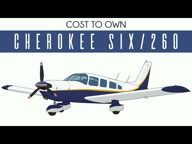 Cherokee Six 260 - Cost to Own