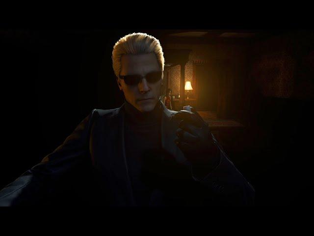 RE4 Remake Separate Ways Suit Wesker All Cutscenes