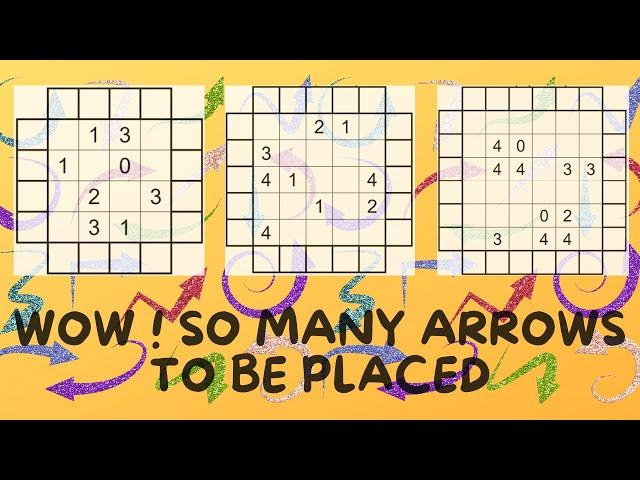 How to solve an Arrow Puzzle ?