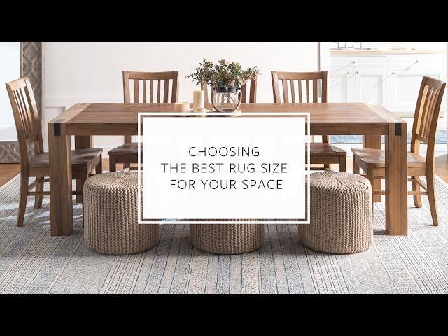 Choosing the Best Rug For Your Space - Dining Room