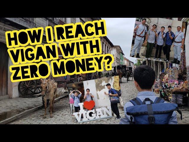 HOW I REACH VIGAN CITY W/ ZERO MONEY? | My Moneyless Mission Trip Experience