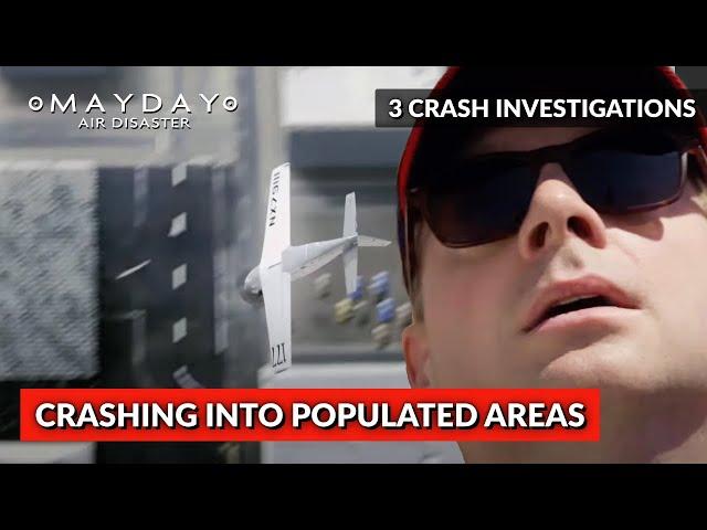 Plane Crashes in BUSY Areas! | Mayday Accident Files