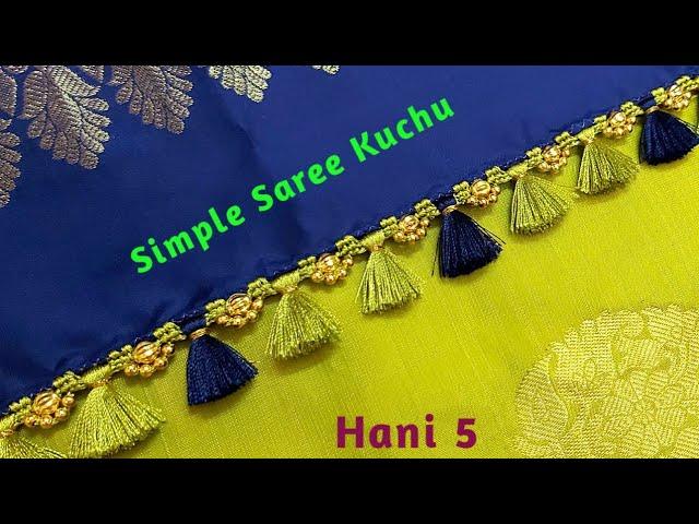 #77 #Simple Saree Kuchu #Easy Saree Kuchu #Krosha Kuchu #Chira Kuchulu #Saree Kuchu For Beginners