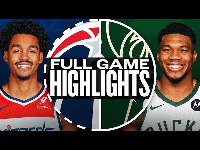 WIZARDS at BUCKS | FULL GAME HIGHLIGHTS | November 30, 2024