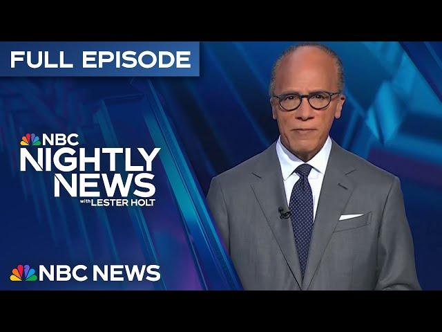 Nightly News Full Episode - May 26