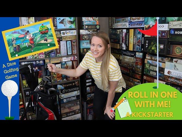 ROLL IN ONE | A Kickstarter Review of the Dice Golfing Game!