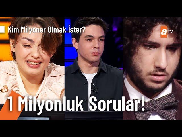 Milyoner tarihinde 1 Milyonluk Soruyu Açtıran Yarışmacılar ve Milyonluk Sorular!