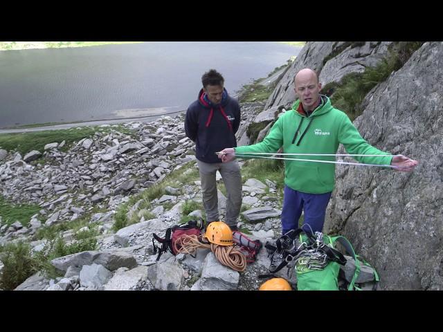 Rope skills for scrambling 1: using a rope