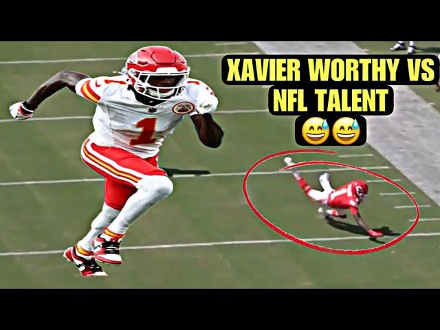 How “Rookie” Xavier Worthy looked vs NFL Talent | 2024 Preseason Highlights Kansas Chiefs