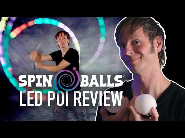 LED Poi Review: Spinballs Glow.0 by Fun in Motion Toys