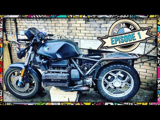 [Ep 01] 1986 BMW K100 Cafe Racer Project - Introduction - Review