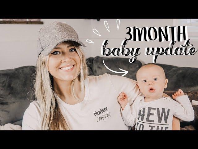 3 MONTHS BABY UPDATE | Morgan Bylund 2019