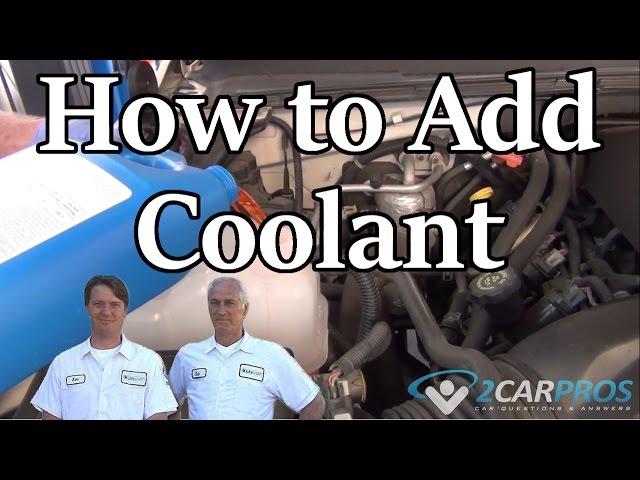 HOW TO CHECK AND ADD COOLANT TO YOUR CAR WITHOUT GETTING BURNED!