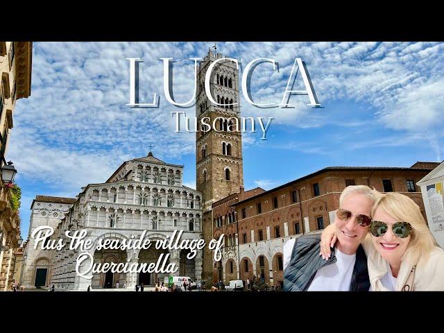 LUCCA & TUSCAN COAST TRAVEL VLOG | Spend a gorgeous spring day with us in Lucca & Quercianella