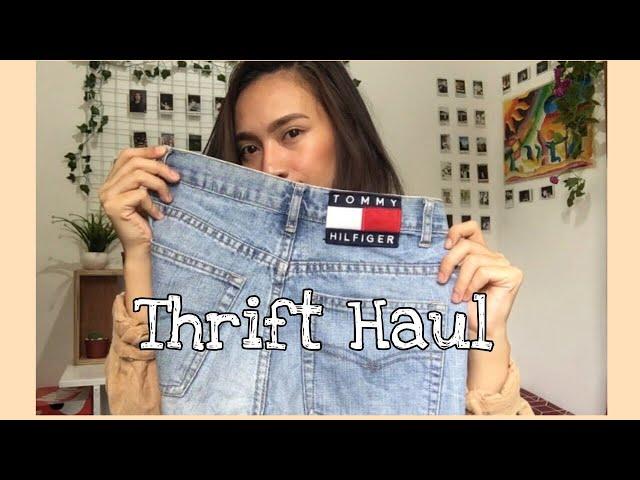 Ukay-Ukay Try On Haul (as low as 5 pesos!) Fila, Tommy Hilfiger etc. | Philippines