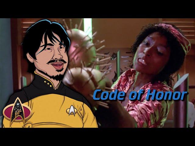 This episode did NOT age well... - TNG: Code of Honor - Season 1, Episode 4