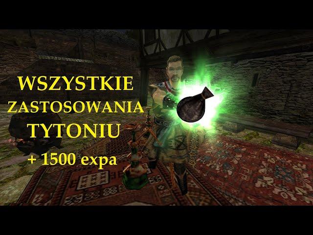 Gothic 2 - Wszystkie możliwe zastosowania tytoniu | Gothic | Gothic 2 Noc Kruka