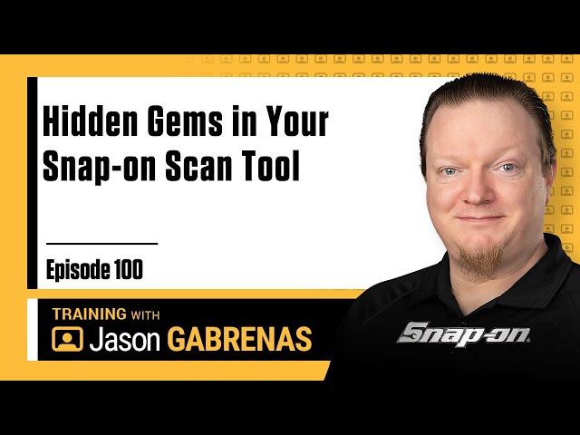 Hidden Gems in Your Snap-on Scan Tool - Snap-on Live Training Episode 100