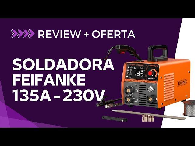  Soldador Inverter FEIFANKE 135A 230V - REVIEW + OPINIÓN (y Mejor Oferta)