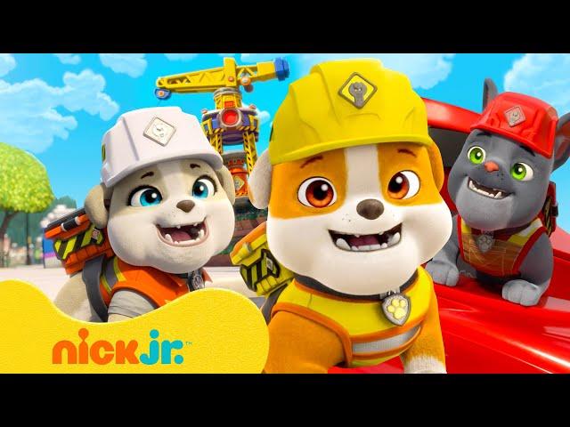 رابل و الطاقم | أفضل لحظات البناء من روبل وطاقمه! مع ميكس وشارجر تجميع لمدة 30 دقيقة | Nick Jr.