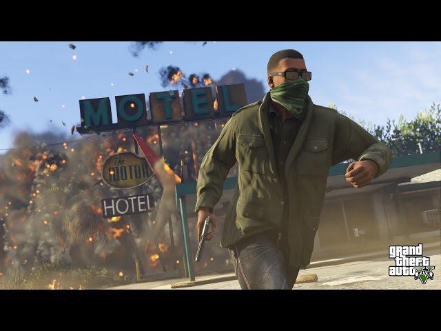 GTA V - SUPERHERO funny fail :)