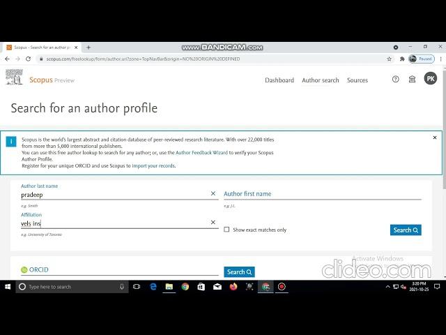 How to get your Scopus ID?