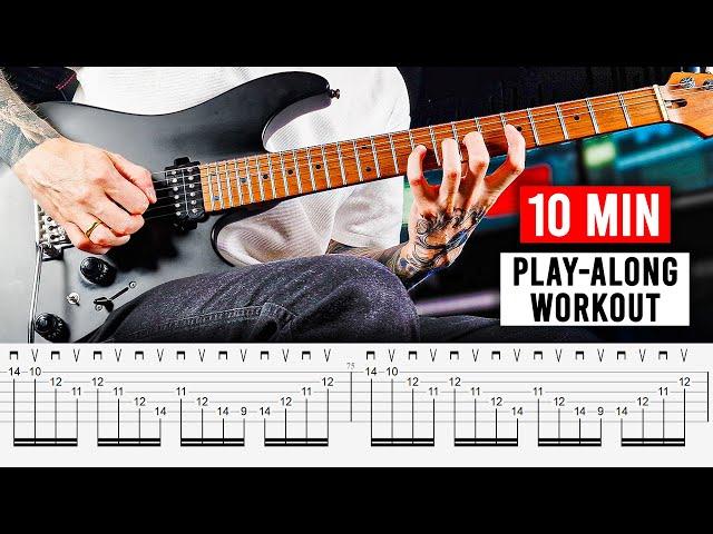 BEST DAILY 10 MIN PRACTICE ROUTINE - picking drills, finger exercises & more