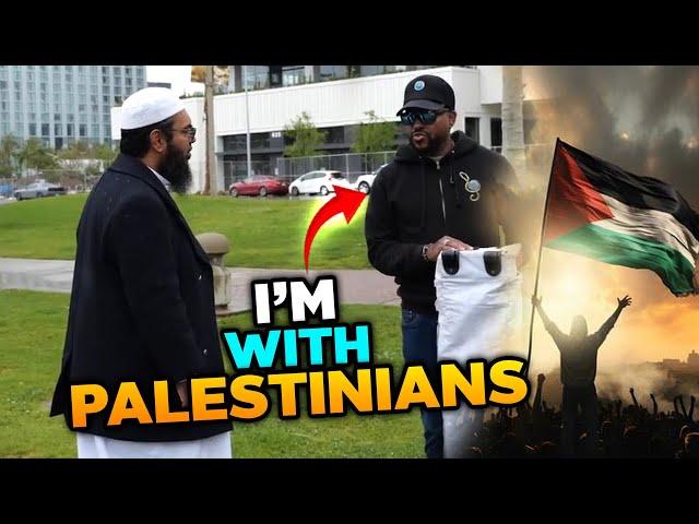 Christian man show solidarity with Palestinians | Uthman Ibn Farooq Official