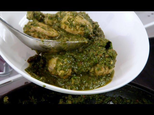 Punjabi Chicken with Spinach - Indian Food Made Easy with Anjum Anand - BBC Food