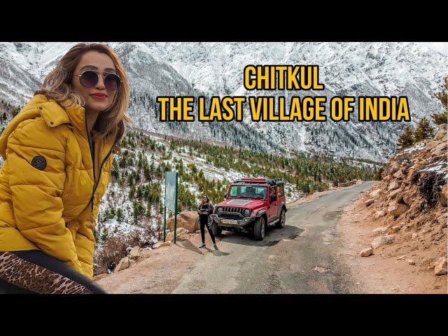 Drove Solo 2000 km To Reach The Last Village Of India  | Chitkul - Himachal Pradesh