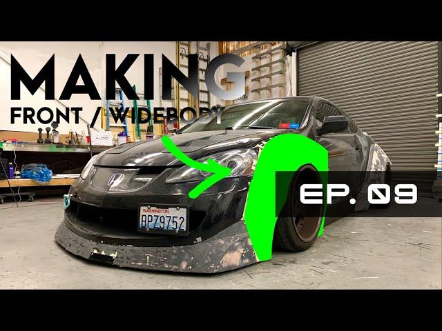 MAKING Widebody Front Fenders | Yoonicorn EP. 09