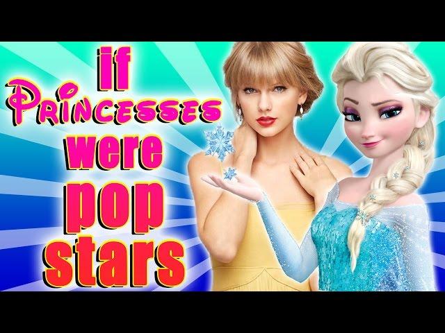 If Disney Princesses Were Pop Stars