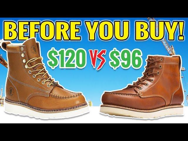 Best Budget Moc Toe Work Boot - Golden Fox vs ROCKROOSTER