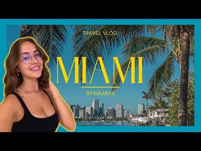 A fun weekend in Miami #maarya #vlog #miami